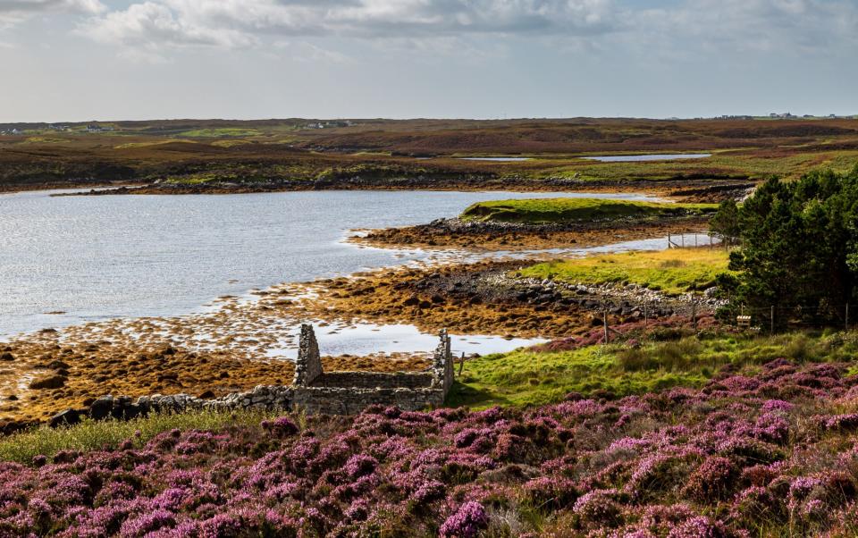 The Hebridean island of North Uist