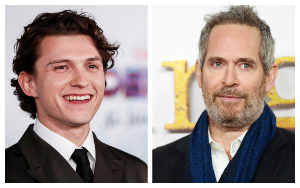 湯姆霍蘭德（Tom Holland，左）與湯姆荷蘭德（Tom Hollander，右）名字只差一個字母，常被搞錯。（圖／路透）