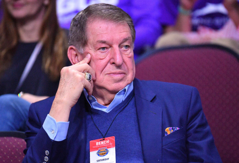 Philadelphia 76ers special adviser Jerry Colangelo said he thinks his son, Bryan, lost his job as the 76ers president earlier this year over “nothing that he did.” (Getty Images)