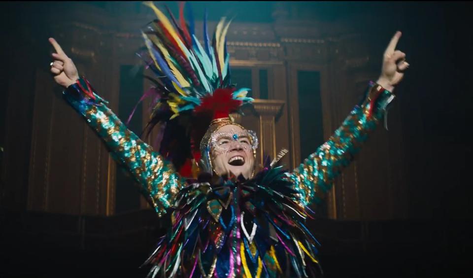 A still from the movie Rocketman