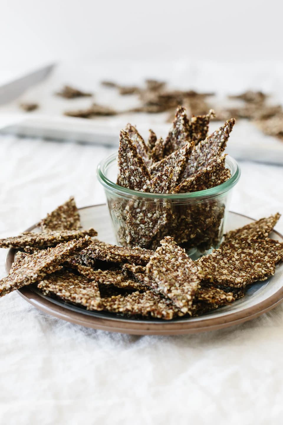 Transform into seed crackers.
