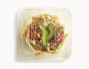 Tostada Salad stays hotter for pickup, drive-thru and delivery.