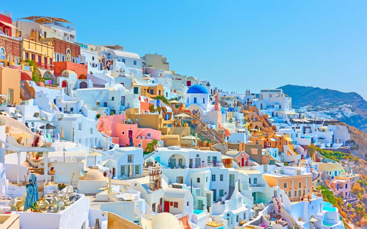 santorini - istock