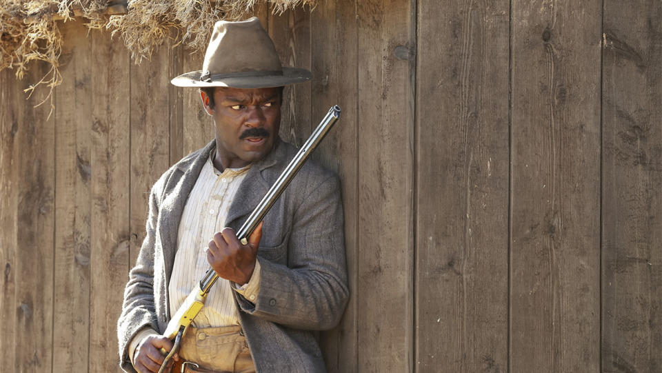 David Oyelowo as Bass Reeves in Lawmen: Bass Reeves