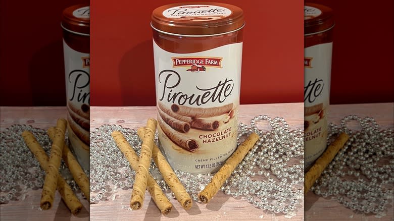 Chocolate Hazelnut Pirouette