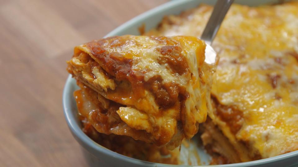 Enchilada Lasagna