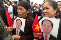 Comrades of Vietnam's late president Tran Dai Quang remembered him fondly at a burial ceremony in his home province of Ninh Binh