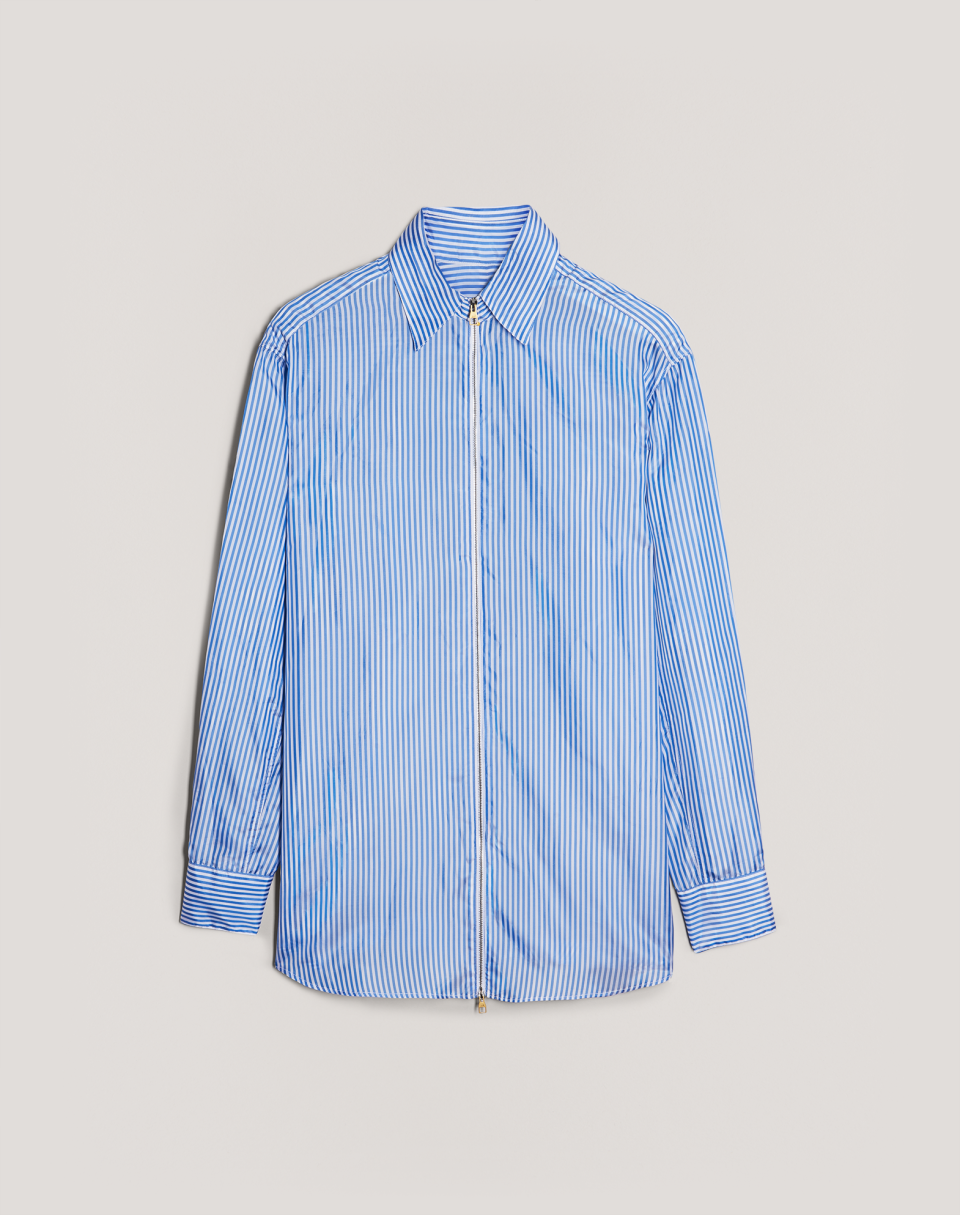 Dunhill Striped zip shirt