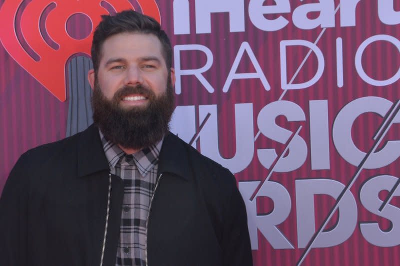 Jordan Davis arrives for the iHeartRadio Music Awards at the Microsoft Theater in Los Angeles in 2019. File Photo by Jim Ruymen/UPI