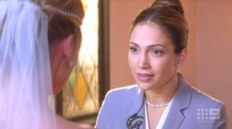 Jennifer Lopez in "The Wedding Planner"