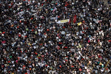 Anti-government demonstration in Hong Kong