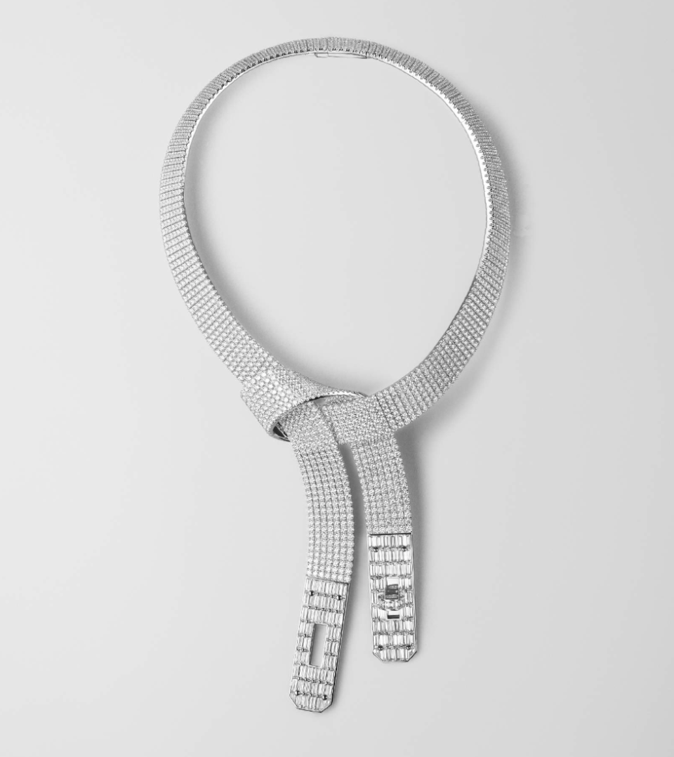 Hermes Kelly Gavroche necklace designed by Pierre Hardy - Credit: Courtesy of Hermès