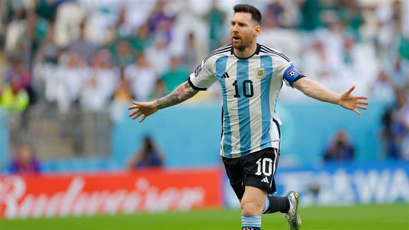 沙烏地阿拉伯擊敗梅西領軍的阿根廷。圖為阿根廷巨星梅西（Lionel Messi）（圖／翻攝自FIFA World Cup 臉書）