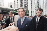 <p>Prince Charles pictured in Hong Kong ahead of the handover ceremony.</p>