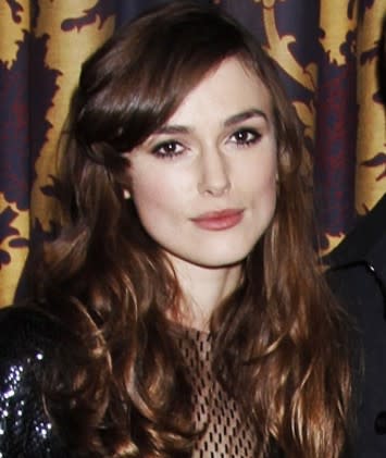 Keira Knightley Celebrity Bangs