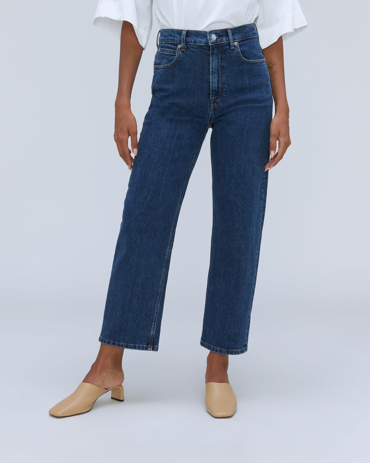 <p><a href="https://go.redirectingat.com?id=74968X1596630&url=https%3A%2F%2Fwww.everlane.com%2Fproducts%2Fwomens-way-high-jean-ind&sref=https%3A%2F%2Fwww.countryliving.com%2Fshopping%2Fg39375176%2Fbest-sustainable-products%2F" rel="nofollow noopener" target="_blank" data-ylk="slk:Shop Now;elm:context_link;itc:0;sec:content-canvas" class="link rapid-noclick-resp">Shop Now</a></p><p>The Way-High Jean</p><p>everlane.com</p><p>$83.00</p>