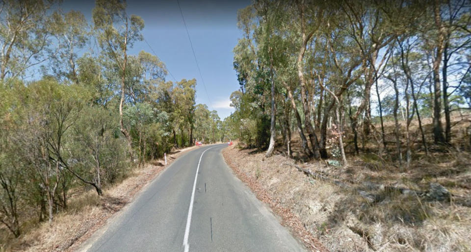 The girl was walking along Arthurs Creek Road when she was approached. Source: Google Maps, file