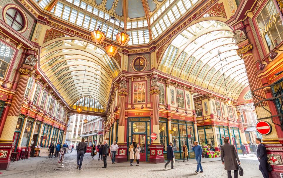 Leadenhall Market is another Horace Jones's creations