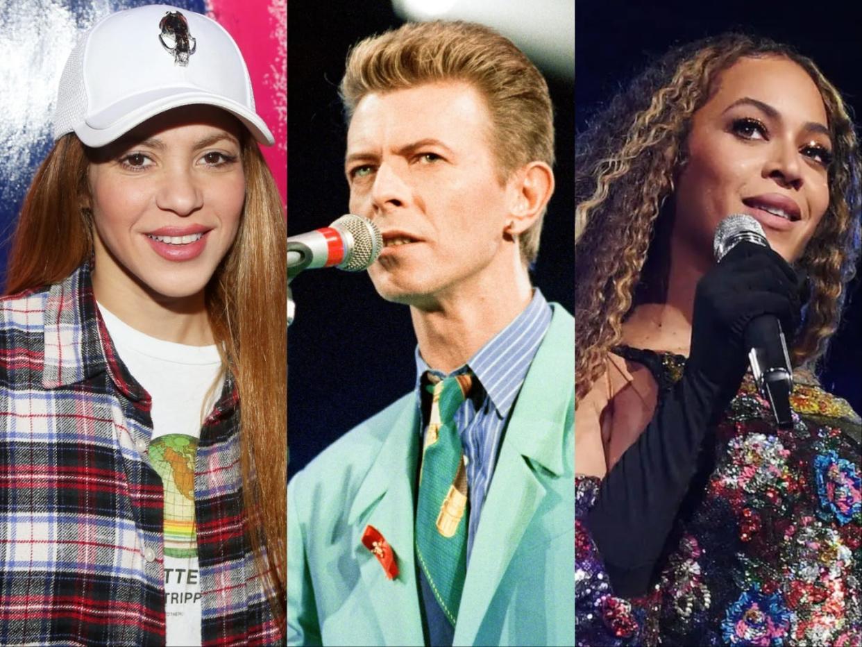 Shakira, David Bowie and Beyoncé have all won the prestigious award