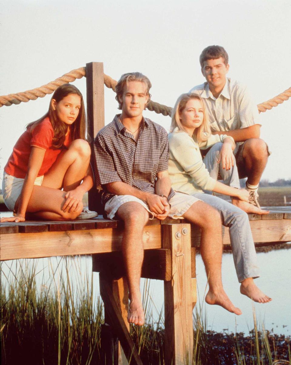 "Dawson's Creek" aired between 1998 and 2003 and starred Katie Holmes, James Van Der Beek, Michelle Williams, and Joshua Jackson.