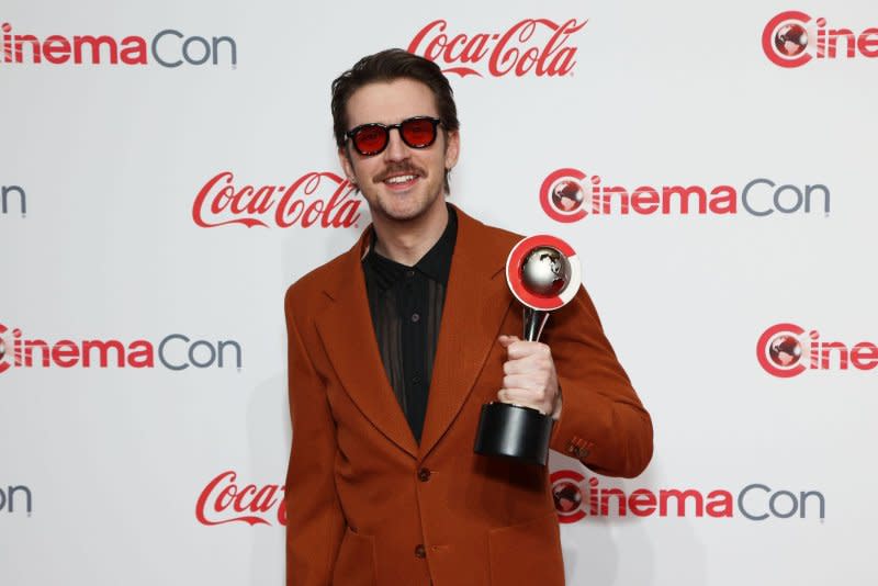 Dan Stevens attends the CinemaCon Big Screen Achievement Awards in April. File Photo by James Atoa/UPI