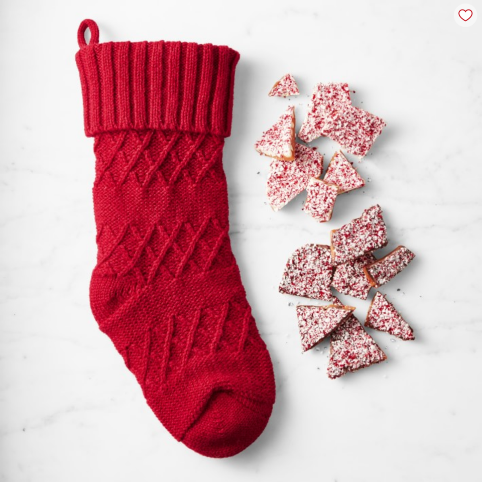 <p><a href="https://go.redirectingat.com?id=74968X1596630&url=https%3A%2F%2Fwww.williams-sonoma.com%2Fproducts%2Fwilliams-sonoma-b-toffee-peppermint-stocking%2F&sref=https%3A%2F%2Fwww.redbookmag.com%2Flife%2Fcharity%2Fg46202514%2Fbest-christmas-stockings%2F" rel="nofollow noopener" target="_blank" data-ylk="slk:Shop Now;elm:context_link;itc:0;sec:content-canvas" class="link ">Shop Now</a></p><p>B. Toffee Peppermint Stocking</p><p>williams-sonoma.com</p><p>$59.95</p><span class="copyright">Williams Sonoma</span>