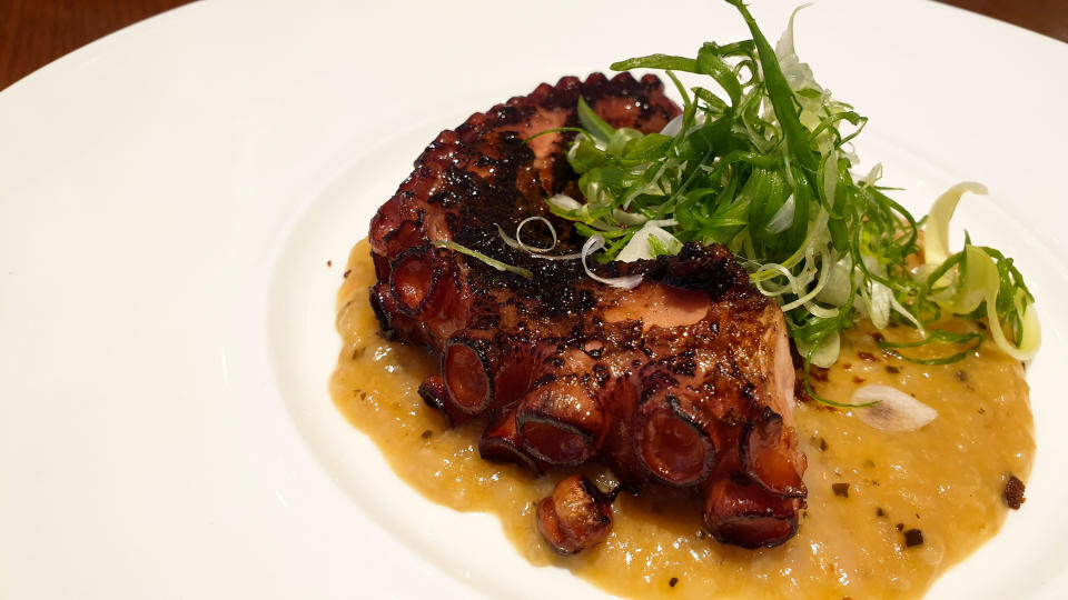 Chargrilled octopus. (PHOTO: Zat Astha/Yahoo Lifestyle Singapore)