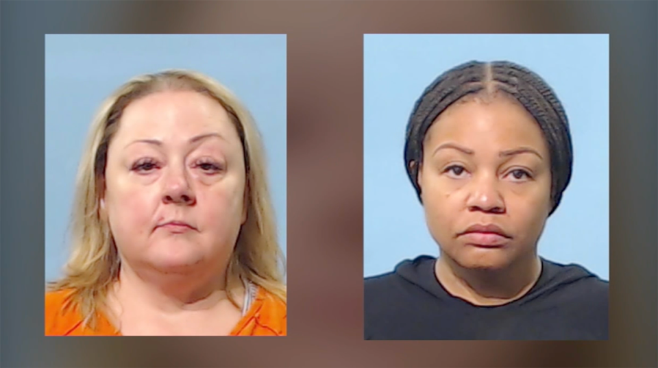 Christina McKay (left) and Chonda Williams (right) have been fired, arrested and charged in relation to allegations of sexual assault against children. Source: Pct1Constable