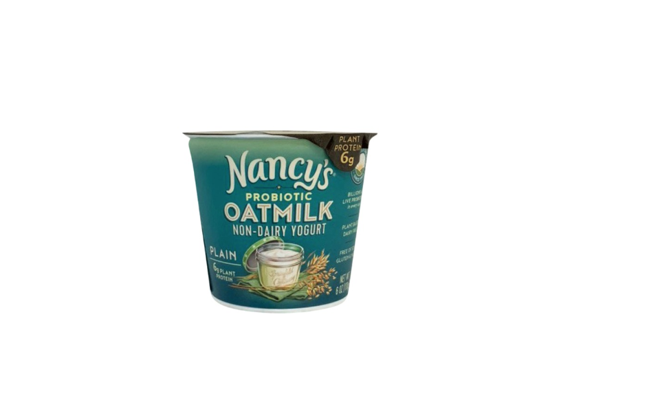 <p><strong>Nancy's Yogurt</strong></p><p>nancysyogurt.com</p><p><strong>$6.00</strong></p><p><a href="https://nancysyogurt.com/products/oatmilk-non-dairy-yogurt/" rel="nofollow noopener" target="_blank" data-ylk="slk:SHOP NOW" class="link ">SHOP NOW</a></p><p><a href="https://www.prevention.com/food-nutrition/healthy-eating/a25799608/what-is-oat-milk/" rel="nofollow noopener" target="_blank" data-ylk="slk:Oat milk" class="link ">Oat milk </a>is having a major nutrition moment, and now you can find it in dairy-free yogurt. This oat milk-based yogurt gets its high-protein content from faba beans. Made without added sugar (unless you choose the fruit-filled flavor), this yogurt also <strong>delivers live active cultures</strong>, including thermophilus and bulgaricus, which are commonly found in dairy-based yogurts, and bifidum lactis, a non-dairy bacteria.<br></p><p><strong>Nutrition info per 1-container serving: </strong>70 calories, 1.5 g fat (0.5 g saturated fat), 0 mg sodium, 9 g carbs (2 g fiber, 0 g sugar), 6 g protein </p>