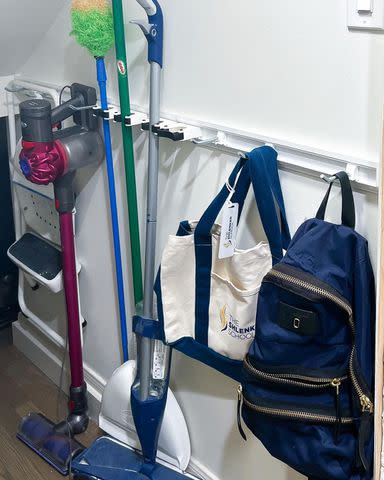 How To Store Brooms And Mops Without A Closet