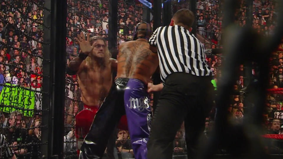 Edge Loses One Elimination Chamber But Wins Another (2009)