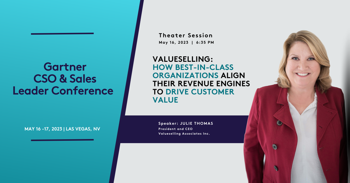 Align Revenue Engines to Drive Customer Value; ValueSelling