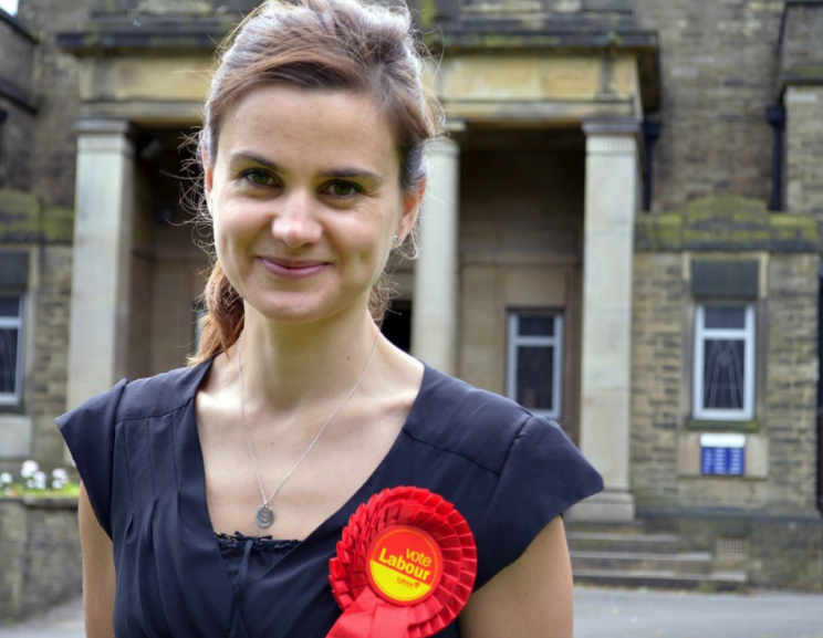 Mrs Cox was murdered in her constituency of Batley and Spen (Picture: Rex Features)