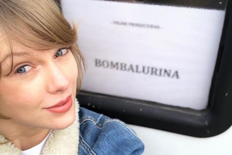 Taylor Swift shares first selfie from the Cats film set as she confirms musical role