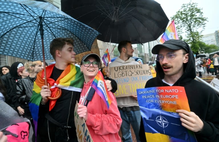 The march was held in a closed format with 500 attending (Sergei SUPINSKY)
