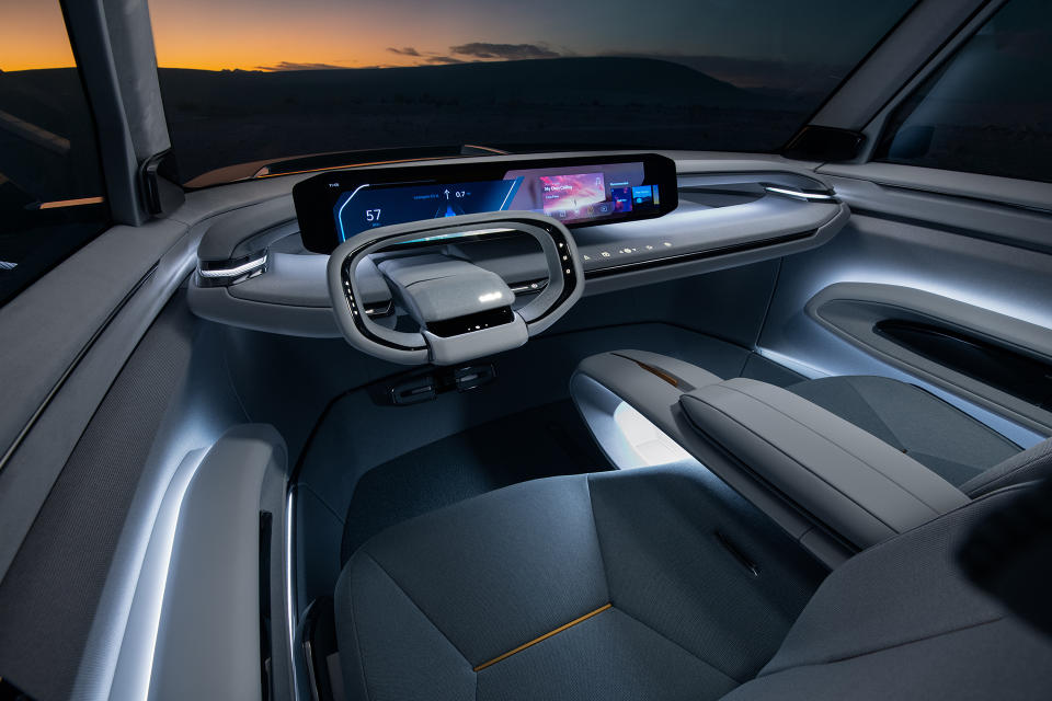 Kia Concept EV9 electric SUV interior