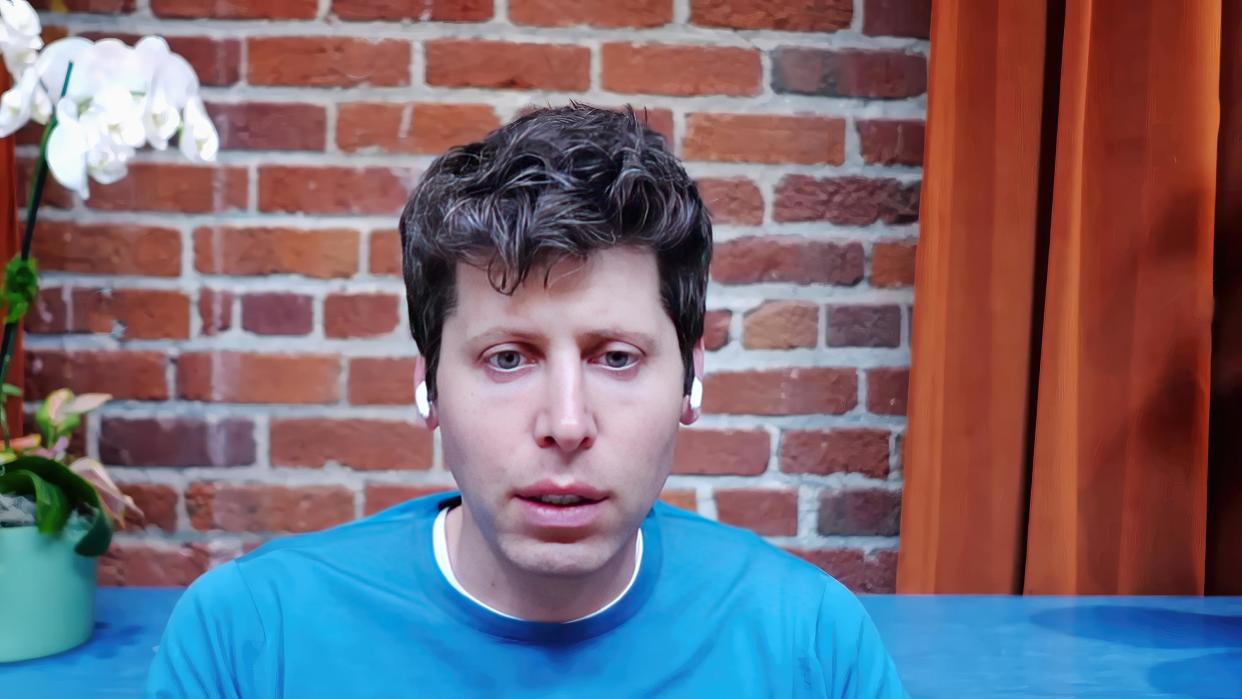  Sam Altman on the All-in Podcast in May 2024. 