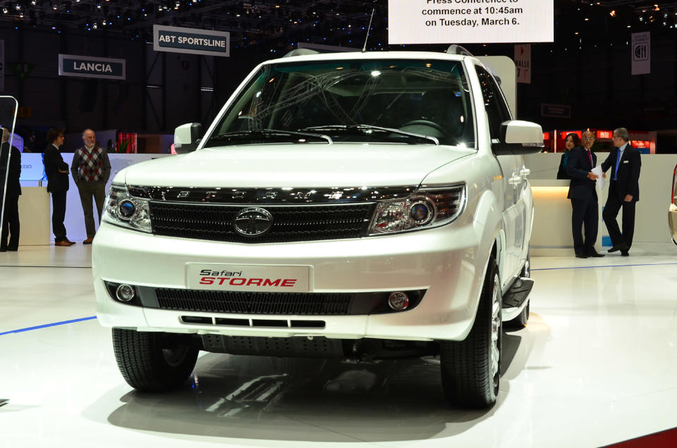 <b>Tata Safari Storme</b><p><br> Another dishonourable mention has to go to Tata, who in penning the Safari Storme seem to have used the Lada book of car design. It looks big but feeble, like it might just fall over at the first sign of either a safari or a storm, with or without the bash plate.</p>