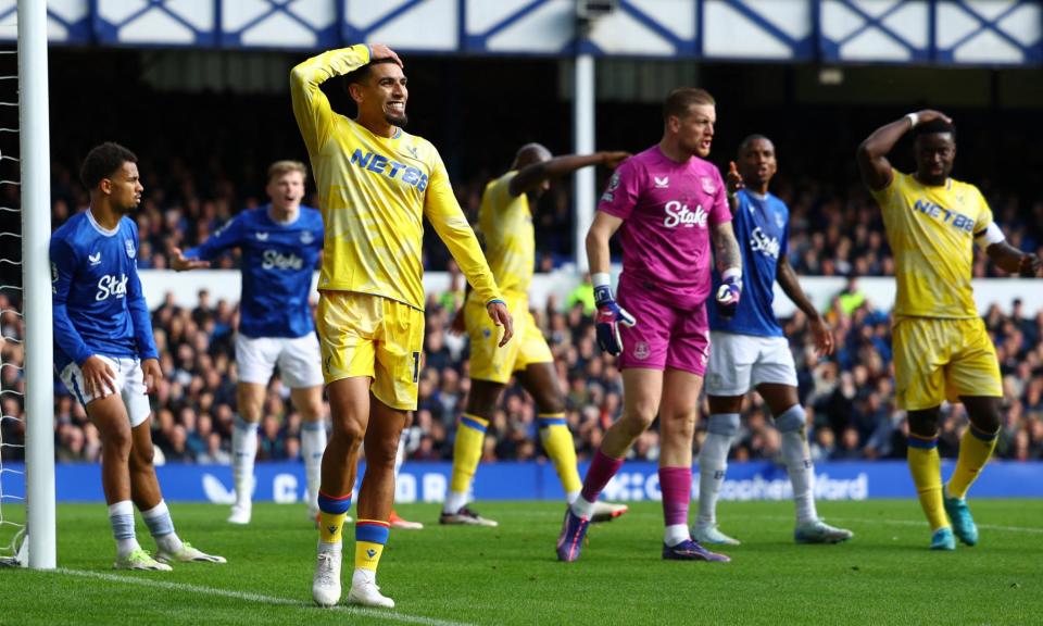 <span>Crystal Palace are yet to win a Premier League game this season.</span><span>Photograph: Molly Darlington/Reuters</span>