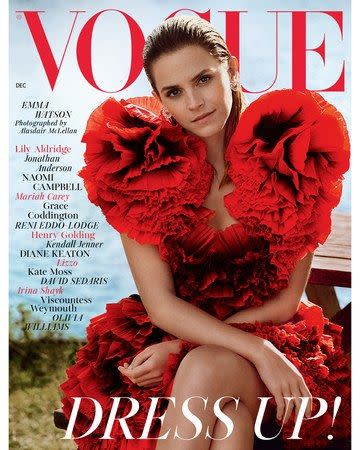 Emma Watson on the cover of British Vogue