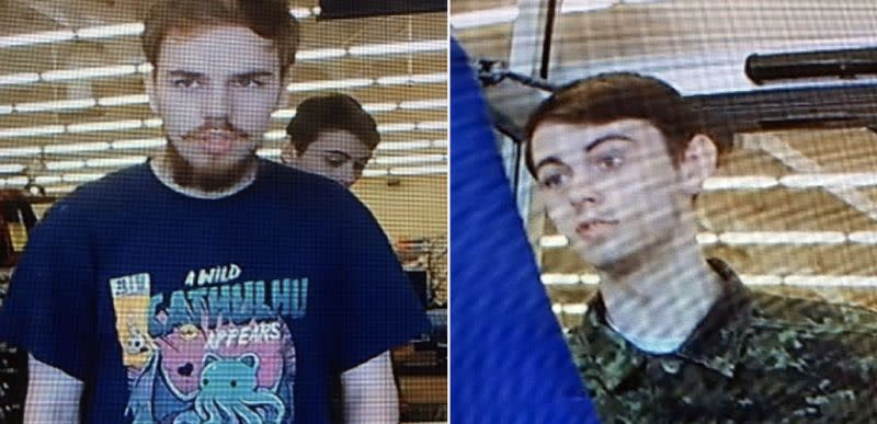 Murder suspects Kam McLeod, 19, and Bryer Schmegelsky, 18. Source: RCMP