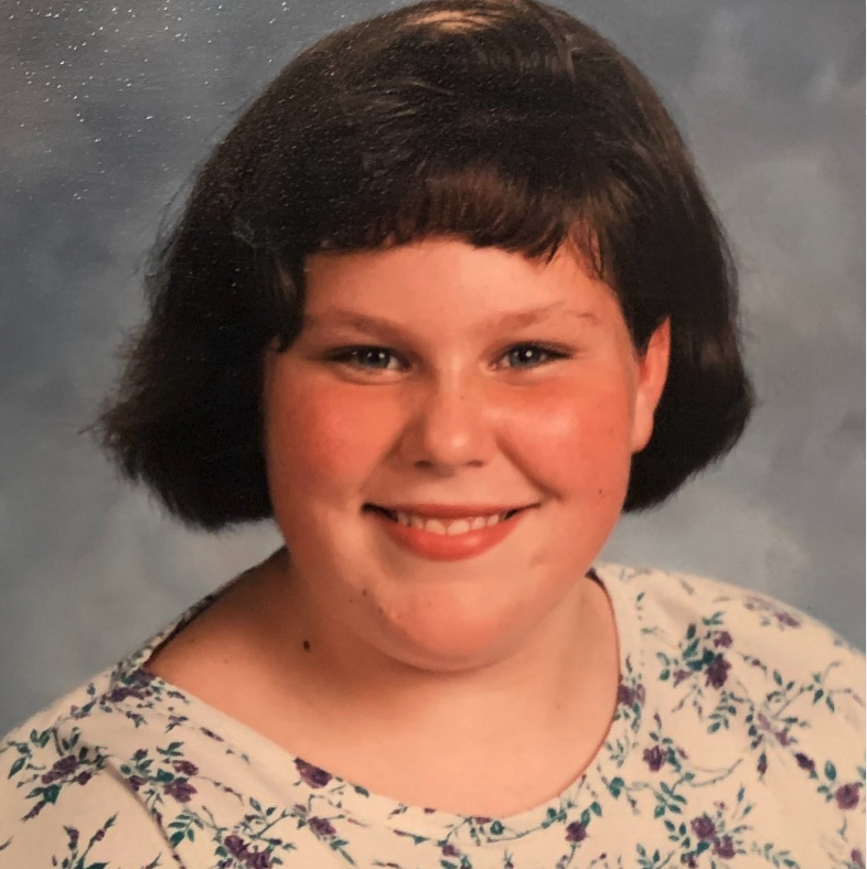 <span><span>Chrissy at age 12, 1992</span><span>Instagram/ChrissyMetz</span></span>