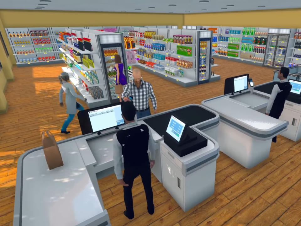 Al momento de redactar la nota, Supermarket Simulator es el 10.º juego más vendido en Steam