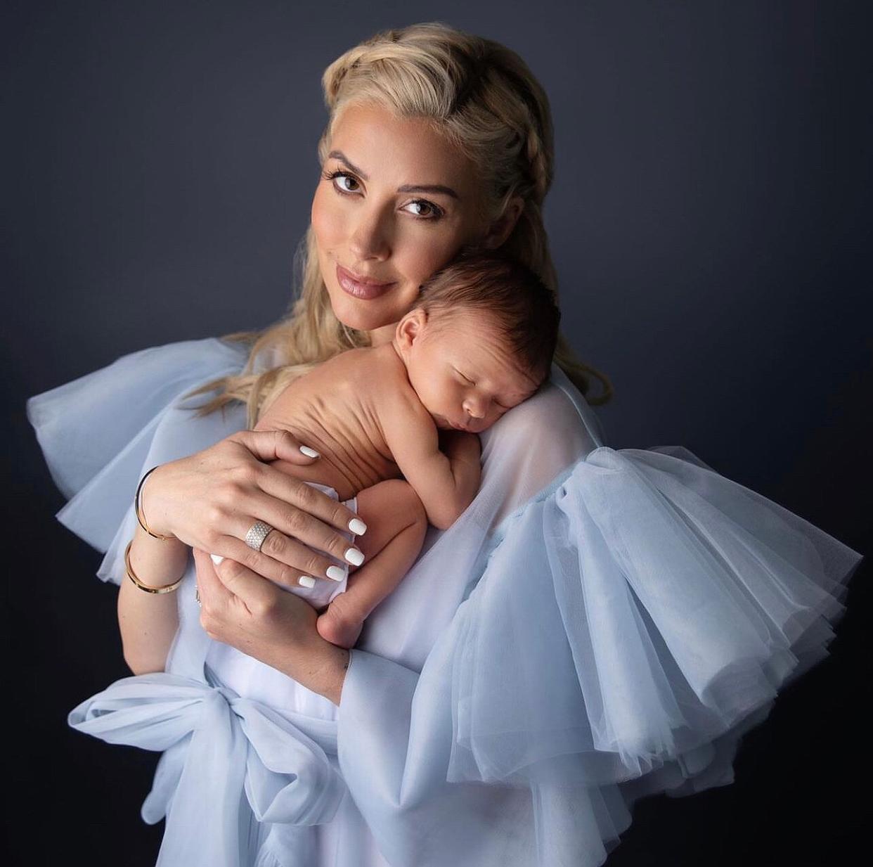 Heather Rae El Moussa Shares Son Tristan's First Professional Photos in Adorable Newborn Shoot: 'Making My Heart Melt'