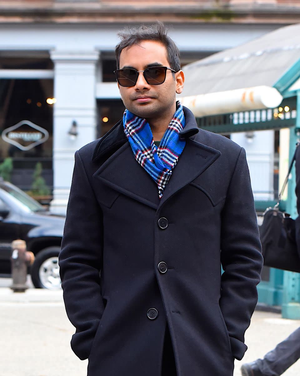 Ansari, here in New York City in December, admitted he was 