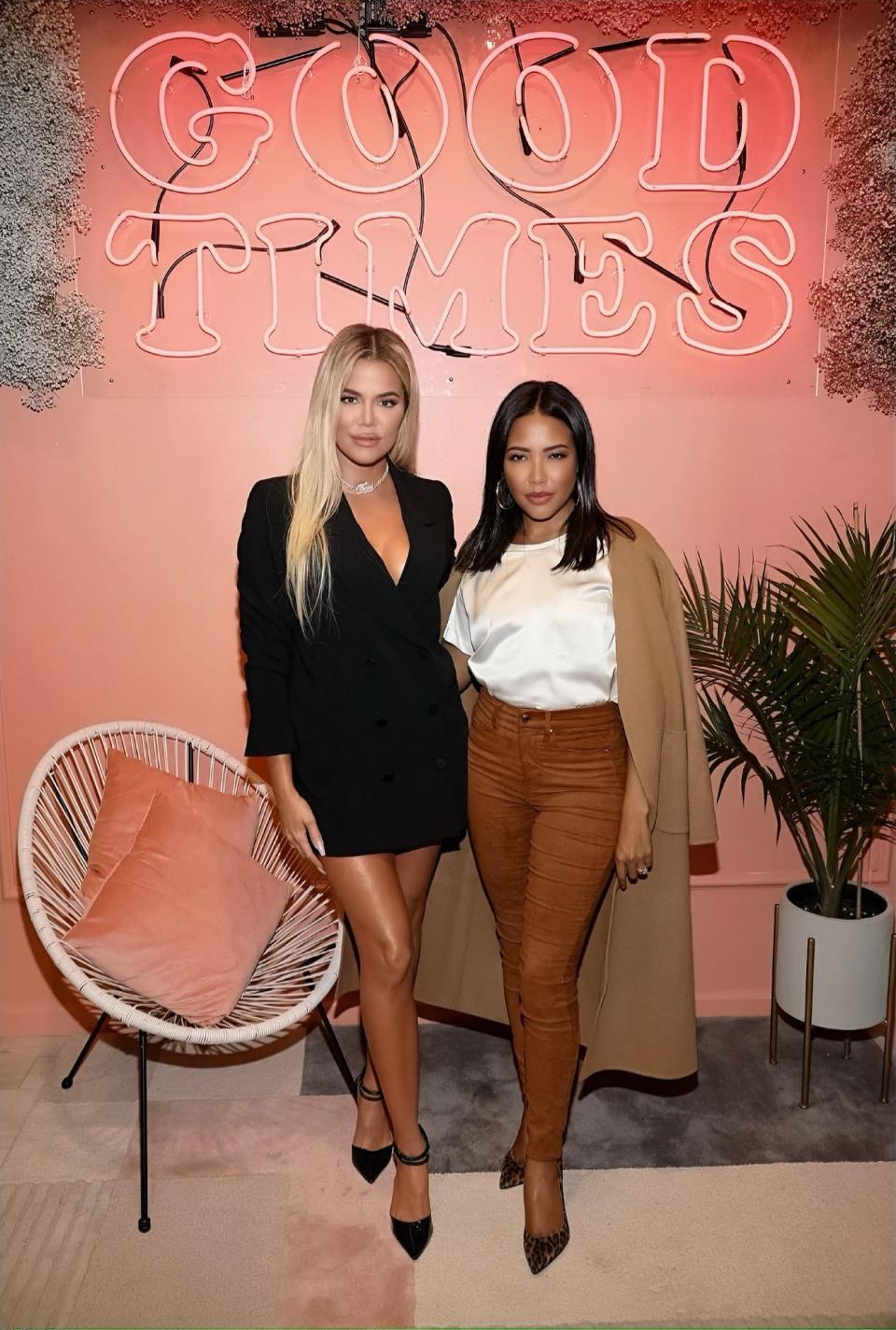 Grede with her Good American business partner, Khloé Kardashian (Getty Images for Good American)