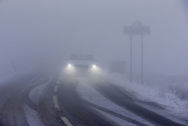 Britain was hit by the heaviest snowfall in four years