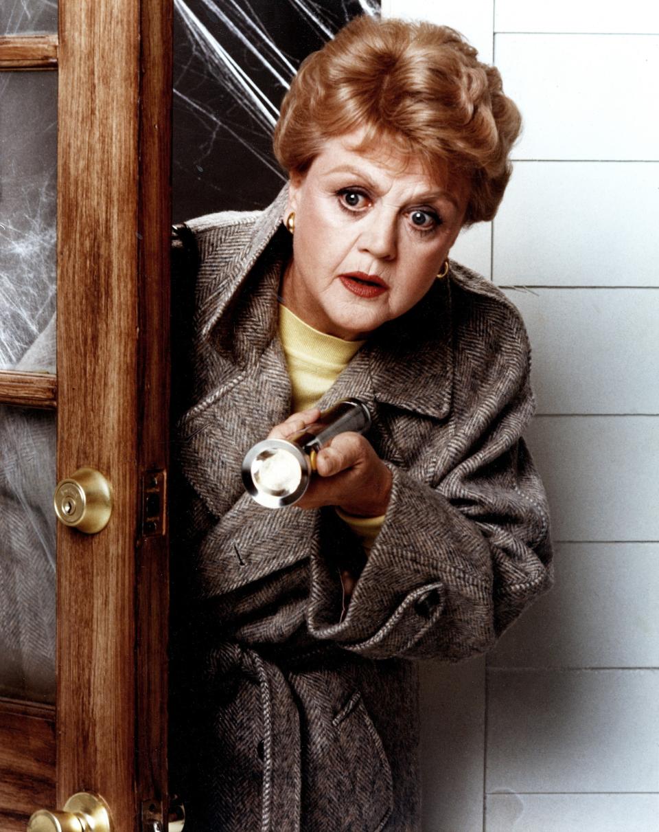 Angela Lansbury is pictured in a 1985 photo from 