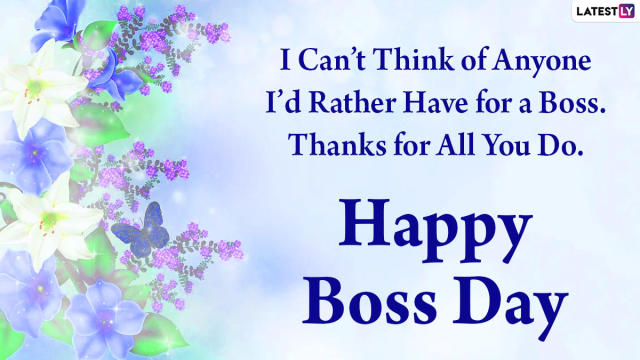 happy boss day messages