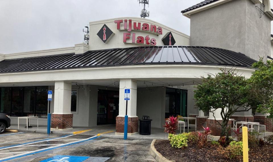 Tijuana Flats, at 5635 San Jose Blvd. in Jacksonville's Lakewood neighborhood, is among four of the fast-casual Tex-Mex chain's area locations to recently close.